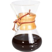 Resim Biradlı Cam Kahve Demleme 600Ml 