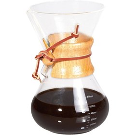 Resim Biradlı Cam Kahve Demleme 600Ml 