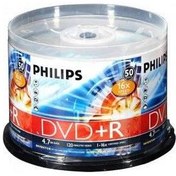 Resim Philips Dvd+R 16x 4,7Gb 50Li Cake Box 