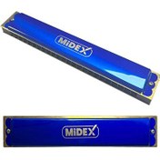 Resim Midex HN-24BL Mavi 24 Delikli Mızıka 
