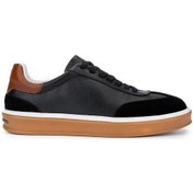 Resim Tamer Tanca Erkek Hakiki Deri Siyah Sneakers & Spor Ayakkabı 978 300 Erk Ayk Y25 Sıyah Siyah 