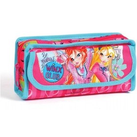 Resim Winx Club İki Bölmeli Lüks Kalem Çantası 