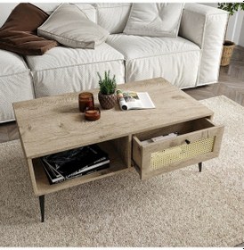 Resim Rosepal Mobilya Diamond Çİft Bölmeli Orta Sehpa 