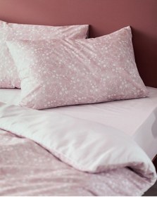 Resim Madame Coco Fiance Tek Kişilik Pamuklu Baskılı Nevresim Takımı - Pudra Nt0000000304 