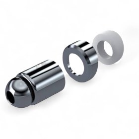 Resim By mag Taharet Ucu Krom 1 Adet %80 Her Klozete Uyumlu 