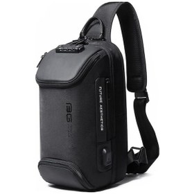 Resim Bange Bg-7082 Kilitli Ve Usb Şarj Portlu Omuz Çantası 001 