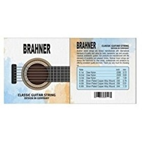Resim Brahner Klasik Gitar Teli 
