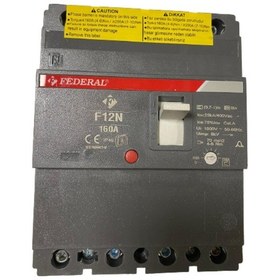 Resim Federal F12N 160A 4 Kutuplu (3 Faz 1 Nötr) Ayar Sahalı Kompakt Şa 