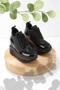 Resim Bambi Siyah Paraşüt Kadın Sneaker K01313000267 