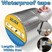 Resim 1 Rulo Ağır Hizmet Tipi Su Geçirmez Bant - Aşırı Sıcaklık Dayanıklı (-40°C ila +110°C), Alev Geciktirici, Kendinden Yapışkanlı Endüstriyel Güçlü Boru, Çatı, Tesisat, Havuz Tamiri İçin - UV, Kimyasallara Dirençli - Uzun (5.0x100.0cm) - Profesyoneller ve DIY Projeler için İdeal, Esnek Malzeme, Güçlü Yapışma, Onarım Bandı, Ev Bakımı 