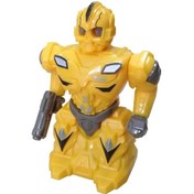 Resim Sürtmeli Kırılmaz Robot Oyuncak Sarı 8816 Sarı 