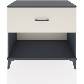 Resim Hyperion Şifonyer Tek Çekmeceli 88x44x80 Antrasit-aytaşı Antrasit 