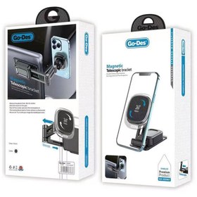 Resim Go Des GD-HD967 360 Derece Dönebilen Magnetik Stand - Laptop - Monitör Araç Telefon Tutucu - Siyah 