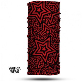 Resim Vwear Yıldız Motorcu Boyunlugu Unisex Outdoor Bandana Motosiklet Bandana Boyunluk Baff Kadın Erkek Bandana 