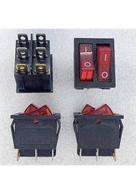 Resim Ic-101 İkili Işıklı Anahtar Kcd2-2101-b Kalite 