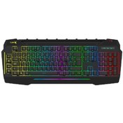 Resim Giantpeak Mekanik Hisli Rgb Işık Makrolu Sese Duyarlı Standart Q Gaming Oyuncu Klavyesi Turbox