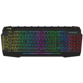 Resim Giantpeak Mekanik Hisli Rgb Işık Makrolu Sese Duyarlı Standart Q Gaming Oyuncu Klavyesi 