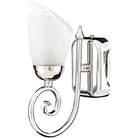 Resim Riolight Modern Krom Tekli Aplik E14 Duy Siyah 