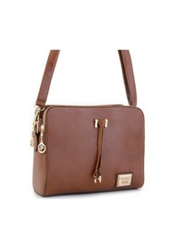 Resim Nas Bag Kadın Çapraz Çanta - Taba Çok Renkli 