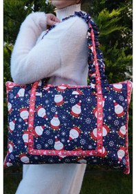 Resim Anne Ve Bebek İçin Çok Amaçlı Seyahat Çantası Lacivert 