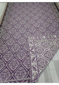 Resim Savan Dokuma Halı Örtüsü 9m² 240 340 Kale Lila2 Diğer 