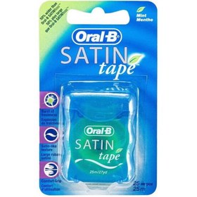 Resim Oral B Satin Tape Ferahlık ve Temizlik Hissi Veren Naneli Diş İpi 25m 