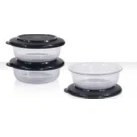 Resim Tupperware Kristalin Serisi Servis ve Saklama Kasesi 275 ml 3'lü 