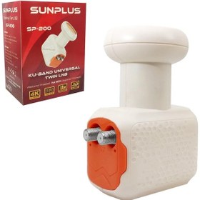 Resim Lnb İkili Twin 0.1db 3d 4k Sunplus Sp-200 