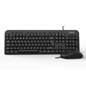 Resim Inca IMK-375T Q Türkçe USB Multimedya Siyah Klavye+ Mouse 
