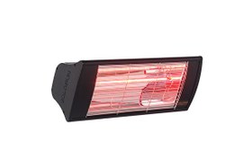 Resim Goldsun Supra GSS20 2000W Suya Dayanıklı (IP55) Duvar Tipi Dış Mekan Elektrikli Infrared Isıtıcı Siyah 