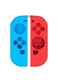 Resim Beboncool Nintendo Switch Oled Joy Con Silikon Kılıf Kırmızı - Mavi 