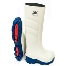 Resim Polly Boot Pollyboot Vega S4 Beyaz Çelik Burunlu Çizme 42 Numara 