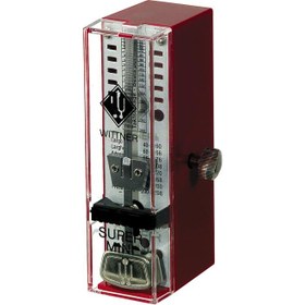 Resim Wittner WT-884051 Süper Mini Metronom (Bordo) | En Küçük Mekanik Model Ahşap Görünümlü 