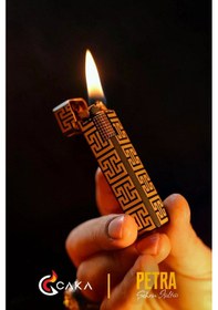 Resim Caka Lighter Petra Hermes Benzinli Çakmak - Ckl-049 
