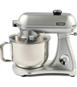 Resim Yui Easy Chef M122 Plus 1800W Gümüş Stand Mikser 6L Paslanmaz Çelik Kase ile Güçlü Performans 