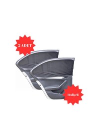 Resim 2 Adet Oto Yan Cam Perdesi Araba Yan Cam Güneşlik Araç Güneşlik 