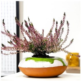 Resim Santulan Trinity Döngüsü El Yapımı Seramik Vazo Renkli 