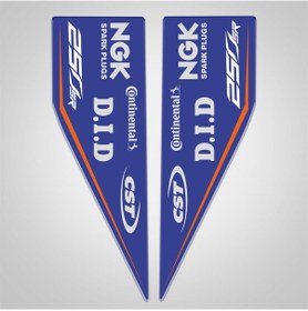 Resim Cf moto 250 SR Kuyruk Pad Turuncu - Lacivert 