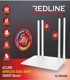 Resim Redline Rl-wr4400 Wireless Ap/client Router 