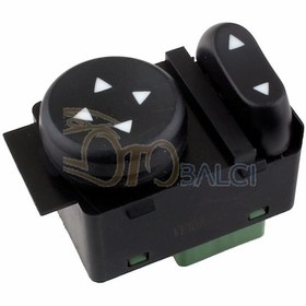Resim Fiat Egea Ayna Ayar Dügmesi Anahtari 266548702 