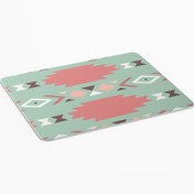 Resim 7 RENKDEKOR Soyut Şekiller Kare Baskılı Mouse Pad-1576 