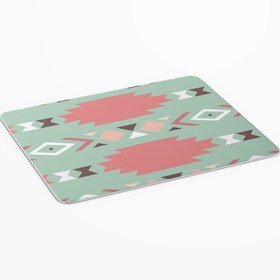 Resim 7 RENKDEKOR Soyut Şekiller Kare Baskılı Mouse Pad-1576 