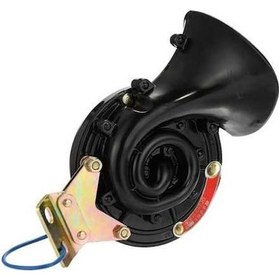 Resim Pazly Yüksek Ses 105db 12v/24v Siyah Su Geçirmez Elektrikli Korna K11877-2 