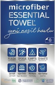 Resim Mikrofiber teknolojisi ile üretilen hafif ve kum tutmayan plaj havluları – 75X130-90x150 cm 