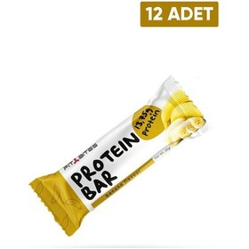 Resim Protein Bar 50 Gram X 12 Adet - Banana Muz Aromalı 
