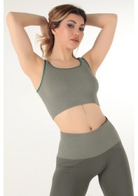 Resim Miorre Kalın Askılı Fitilli Spor Sütyen Çok Renkli 