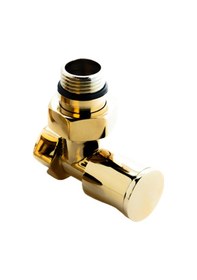 Resim Toprak Havlupan 1/2 Gold Köşe Vana Havlupan Radyatör 1 Adet 