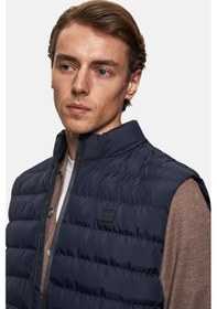 Resim Twn Slim Fit Lacivert Düz Yelek Mont 5ecy705015033 101 