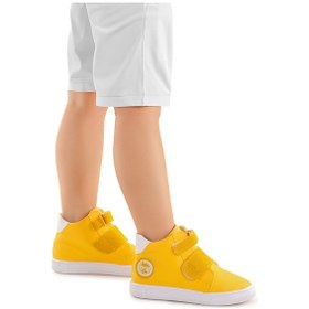 Resim Kiko Kids Coyote Cırtlı Erkek Çocuk Günlük Bot Ayakkabı Sarı 