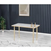 Resim Demontepark 70 x 120 cm Masa Mutfak Masası Yemek Masası Çalışma Masası Beyaz 